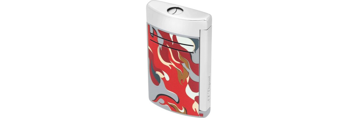 St.Dupont Feuerzeug Maxijet Camo Red 020151 - St.Dupont Feuerzeug Maxijet Camo Red 020151