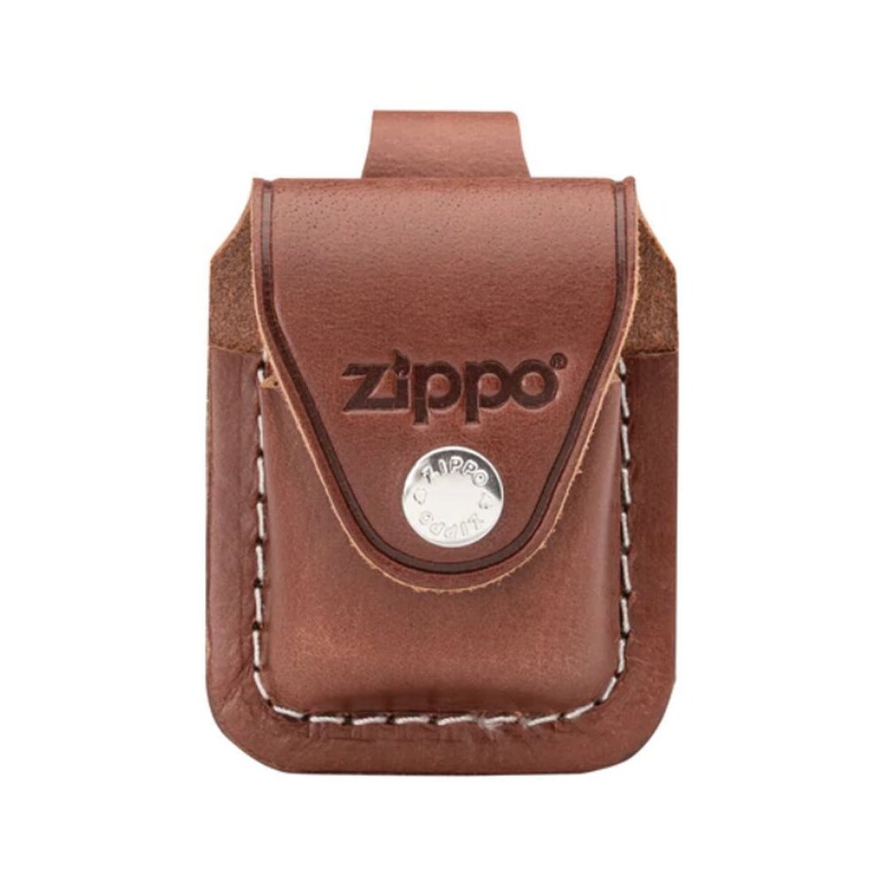 Zippo Ledertasche braun mit Schlaufe 60001216