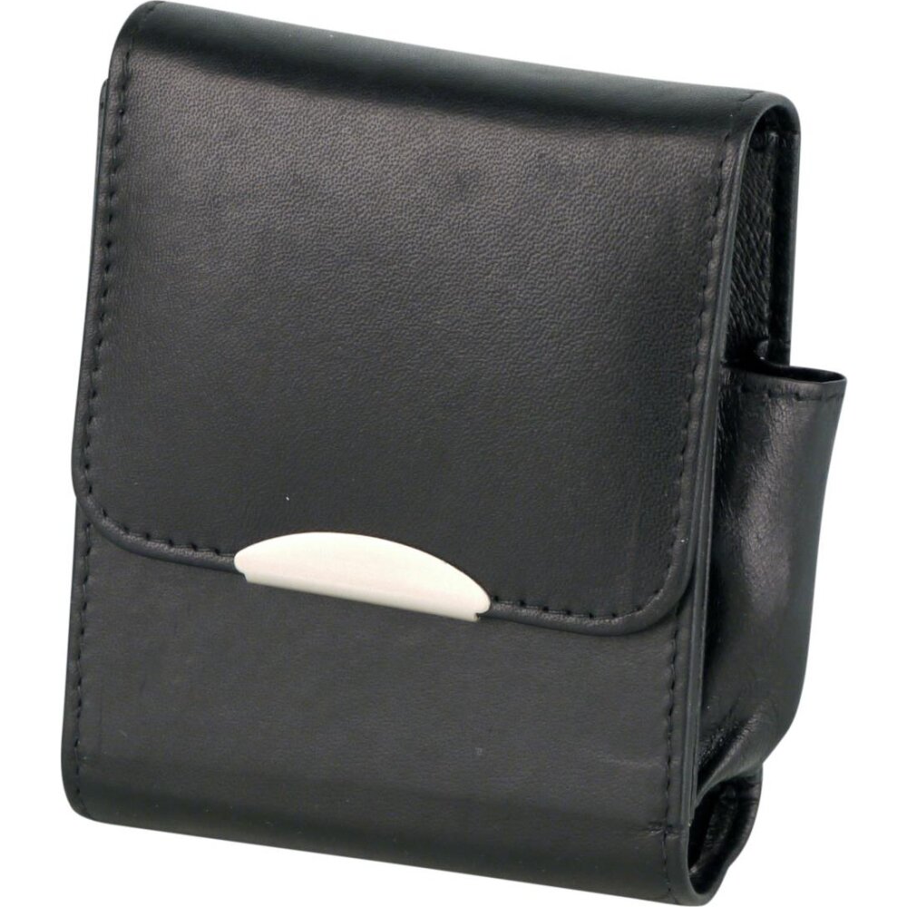 Packungsetui Leder schwarz XL 85mm