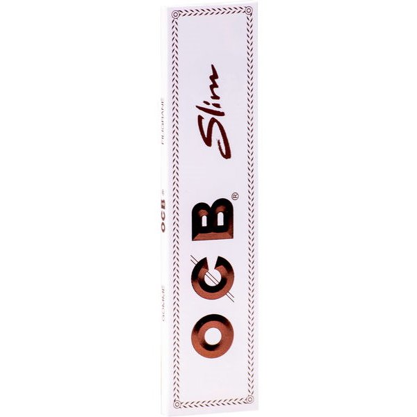 OCB Weiß Long Slim 50x32 Bl.