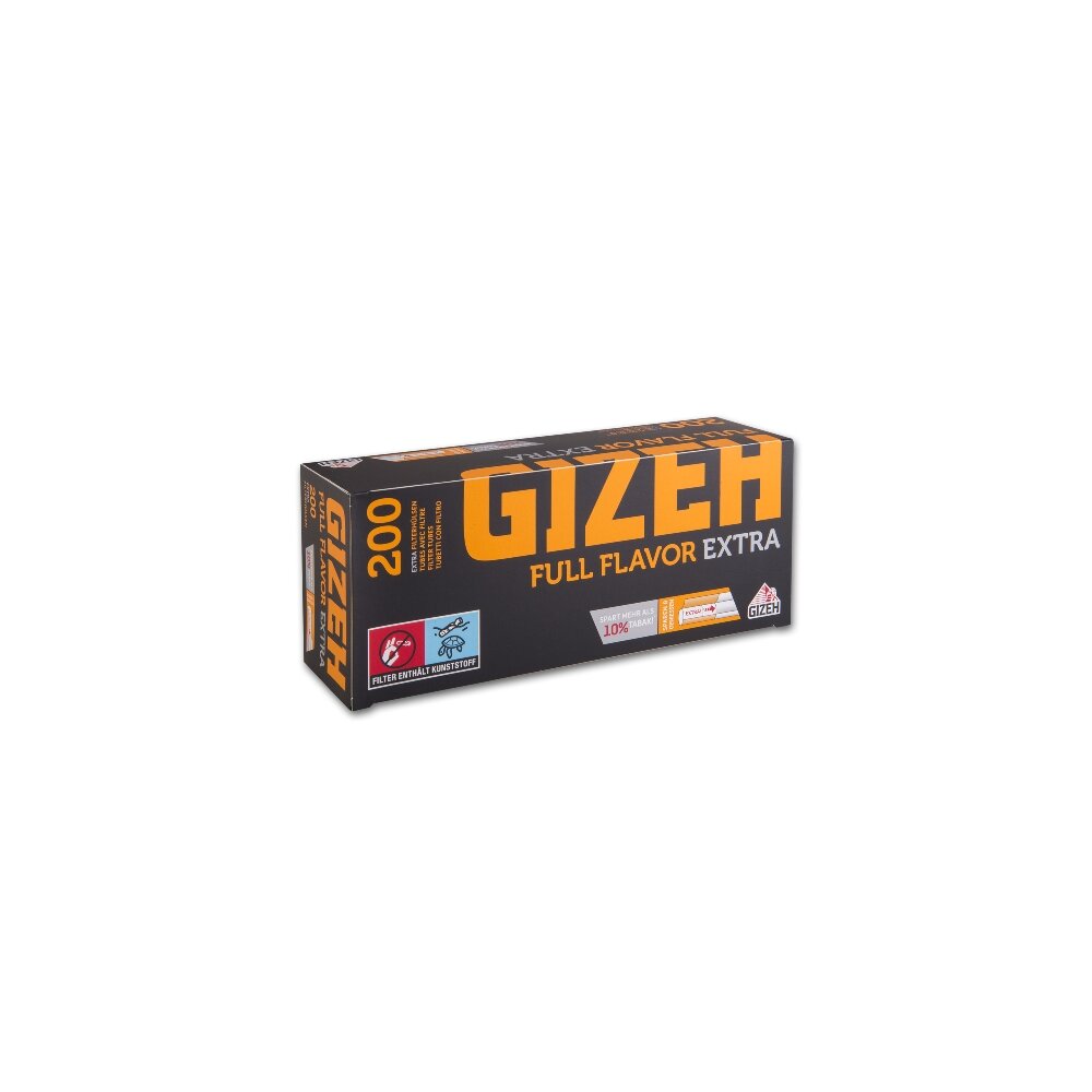 Gizeh Full Flavor Extra Hülsen 200er