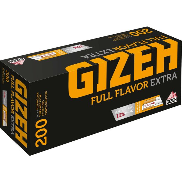 Gizeh Full Flavor Extra Hülsen 200er