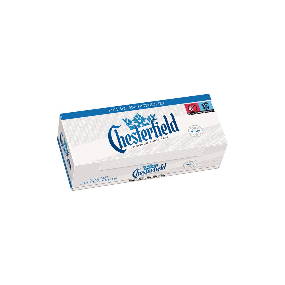 Chesterfield Blue Hülsen 200er