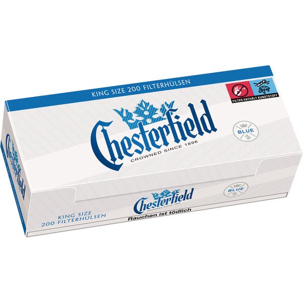 Chesterfield Blue Hülsen 200er