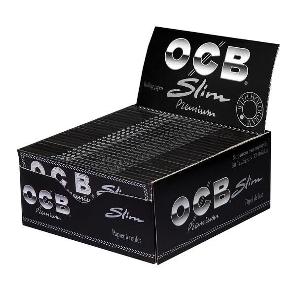 OCB Premium Long Slim 50x32 Bl.