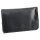 Rollbeutel Leder schwarz