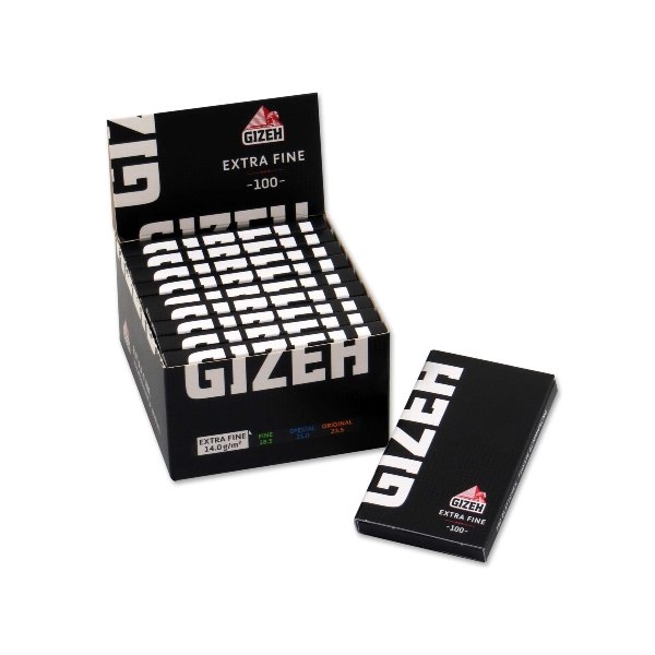 GIZEH BLACK Extra Fine Magnet 20x100 Bl.