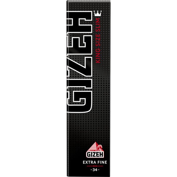 GIZEH BLACK KingSize Slim 25x34 Bl.