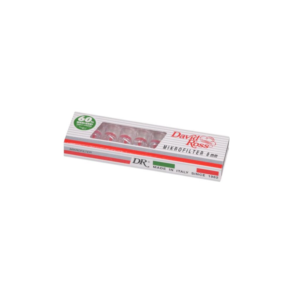 DAVID ROSS Zigarettenfilter-Aufsatz 8mm 10er