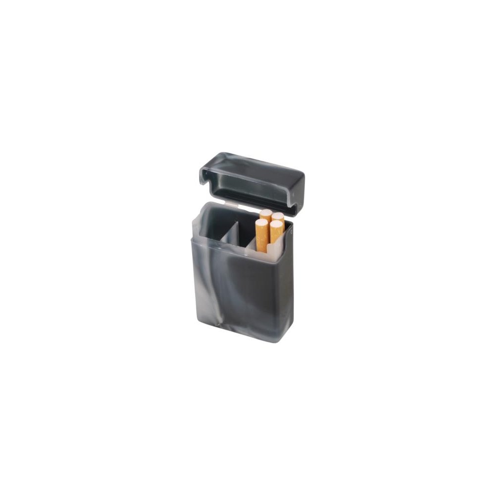 Zigarettenbox Kunststoff mit Steg 18er