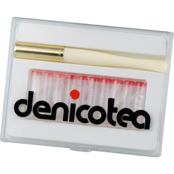 Denicotea Zigarettenspitze Automatic Lady elfenbein L plus 10 Filter