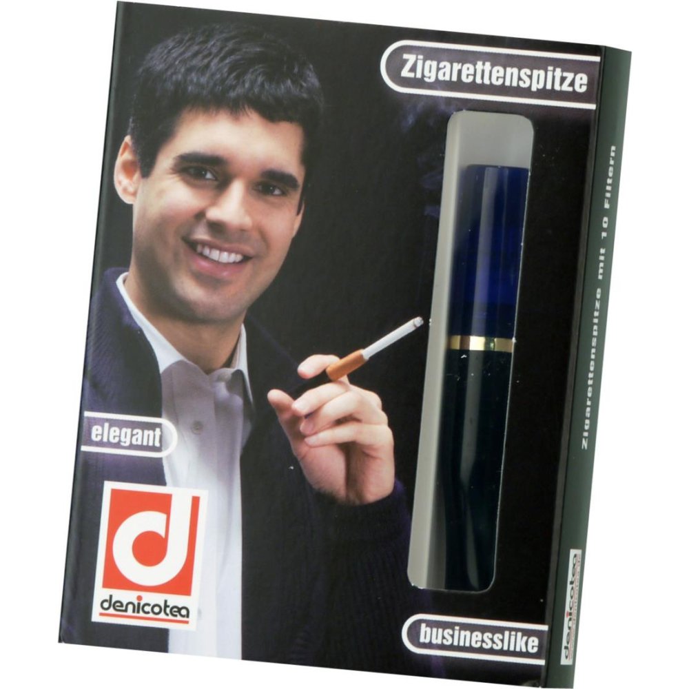 Zigarettenspitze Denicotea Standard blau 78mm