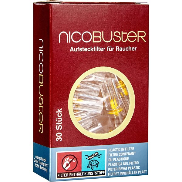 NICOBUSTER Zigarettenfilter-Aufsatz Regular 30er