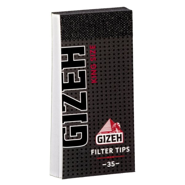 GIZEH Black Filtertips Regular 24x35