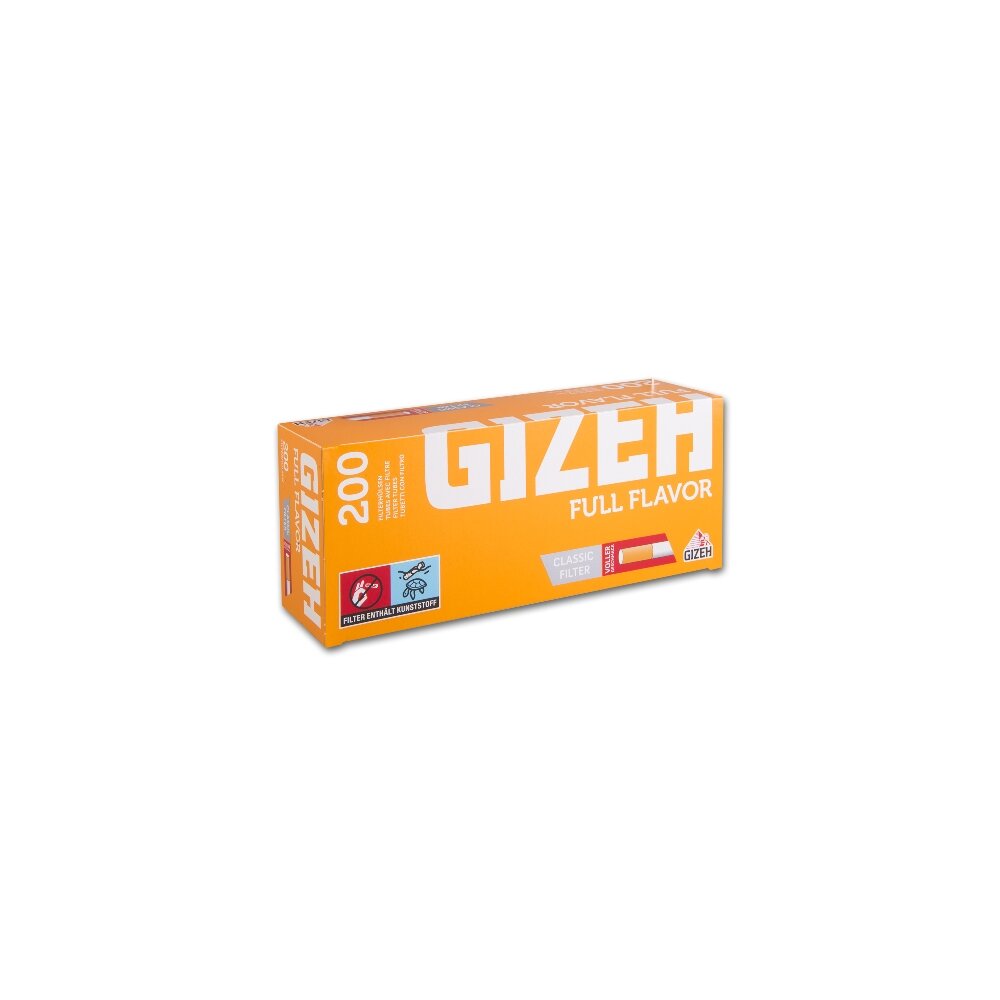 Gizeh Full Flavor Hülsen 200er