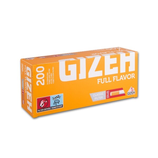 Gizeh Full Flavor Hülsen 200er