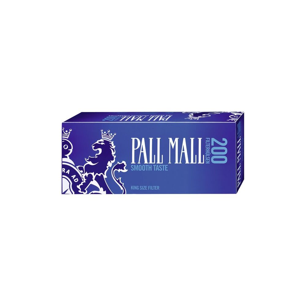 Pall Mall Blue Xtra Hülsen 200er