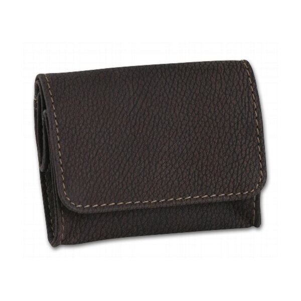 Stellbeutel Leder braun Washout-Optik