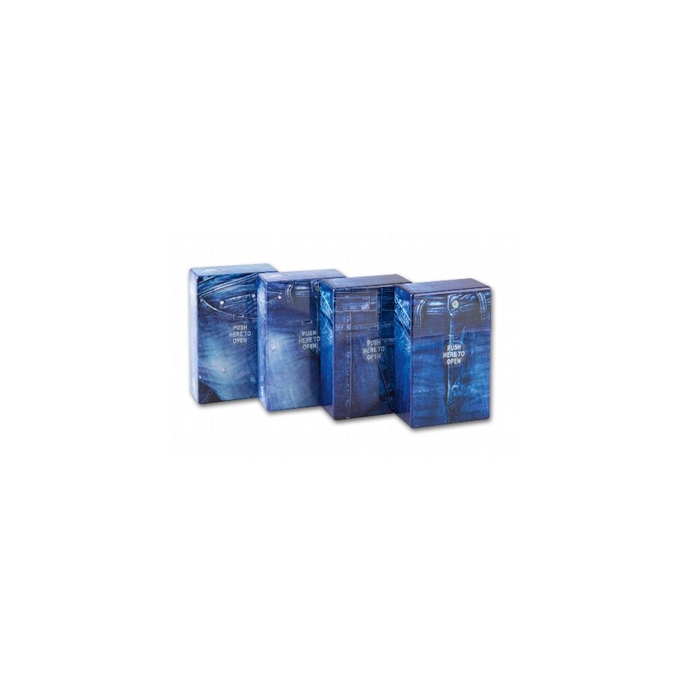 Zigarettenbox Kunststoff Jeans 20er