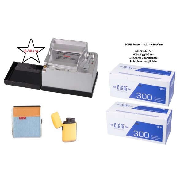 B-Ware Zorr Powermatic II Elektrische Stopfmaschine + Bonus