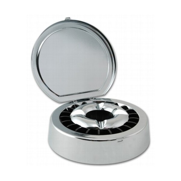 Ascher Metall chrom Sterneinsatz mit Deckel