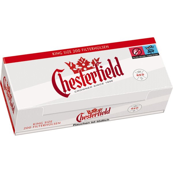 Chesterfield Red Hülsen 200er