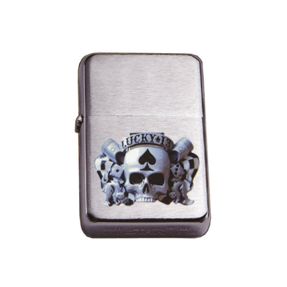 Z-Plus Feuerzeug Skull Lucky 13