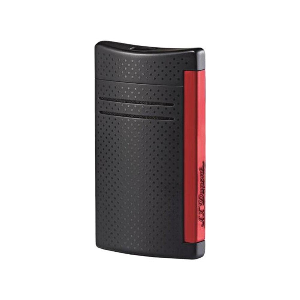 St.Dupont Feuerzeug Maxijet schwarz rot 020160