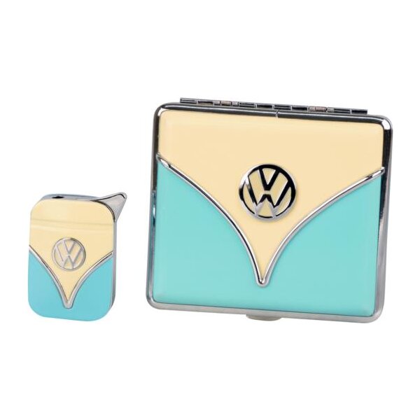 VW Set Feuerzeug und Etui