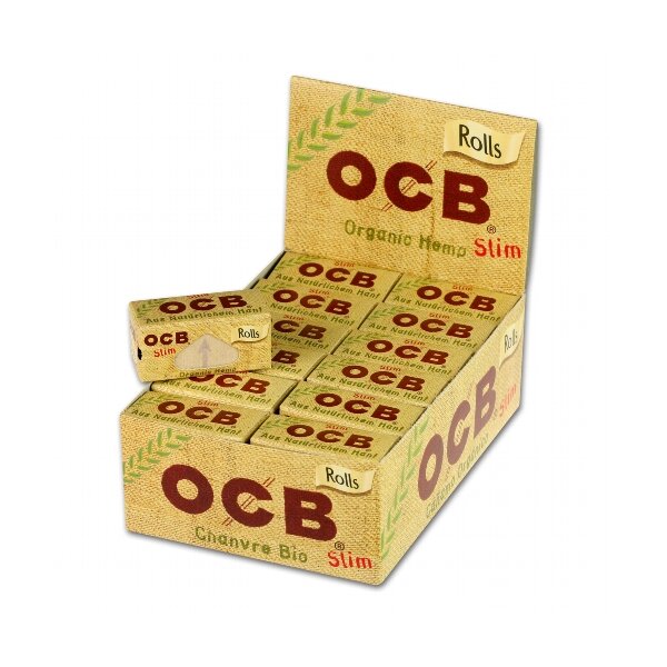 OCB Organic Hemp Slim Rolls 24St.