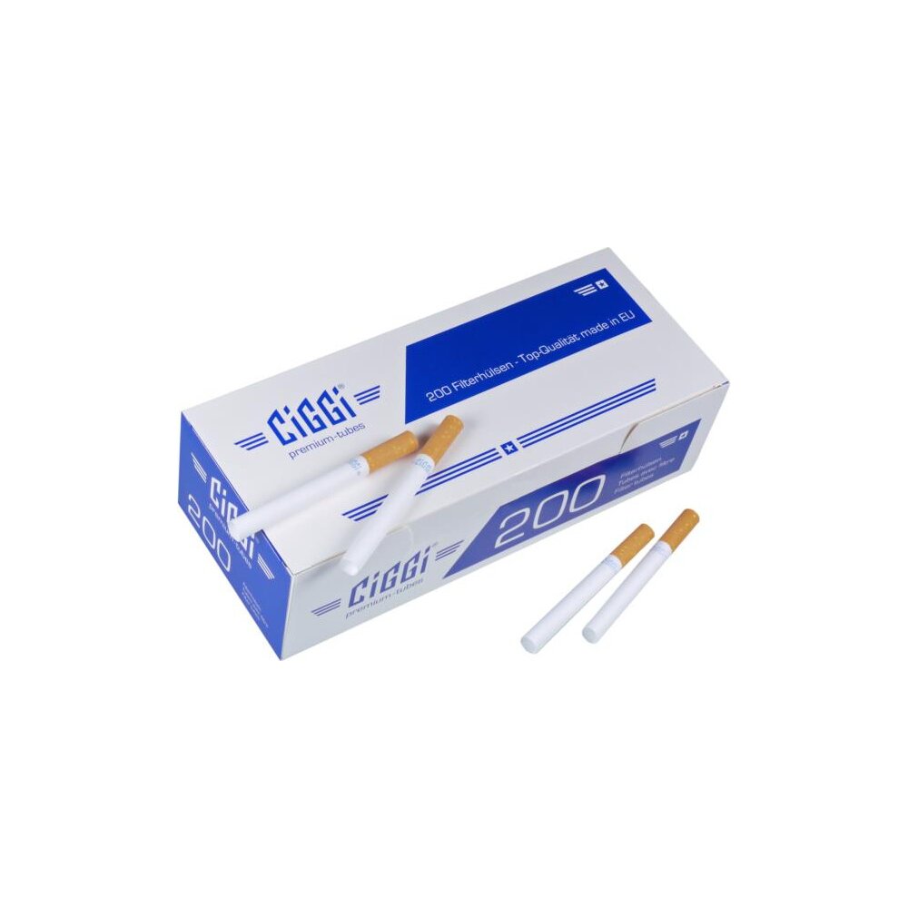 Ciggi Hülsen 200er ohne Kunststoff