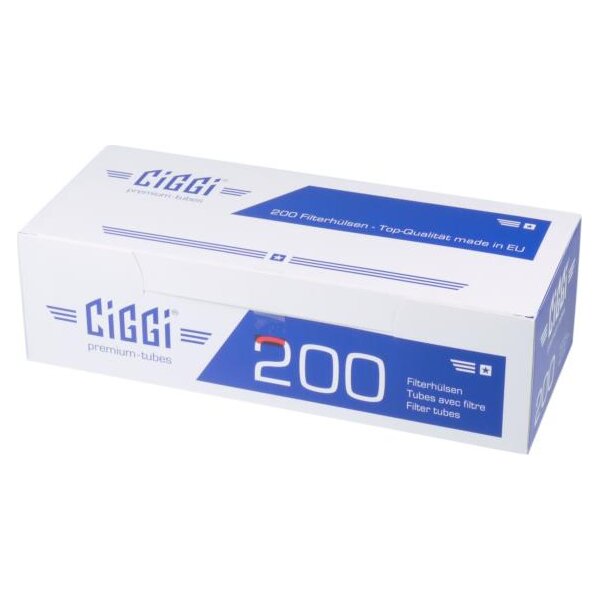 Ciggi Hülsen 200er ohne Kunststoff