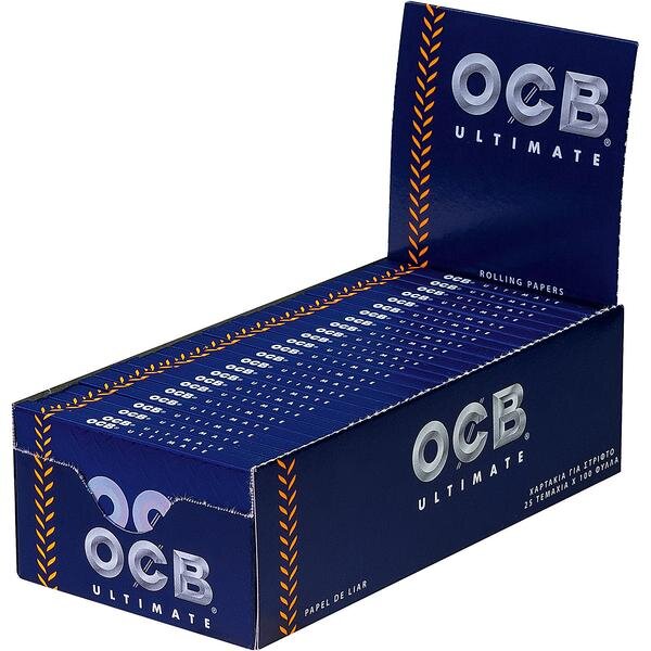 OCB Ultimate Rolling Papers kurz 25x100 Bl.