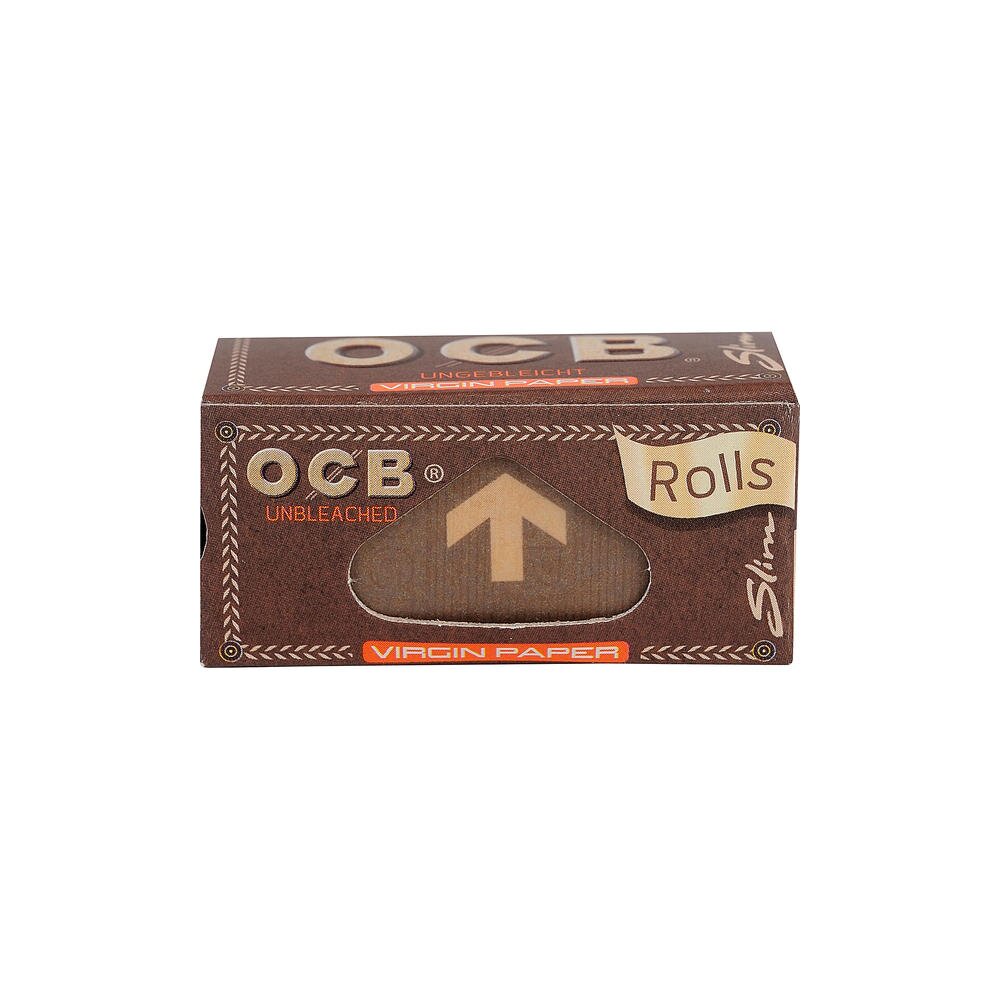 OCB Unbleached Rolls Virgin Paper 24St.