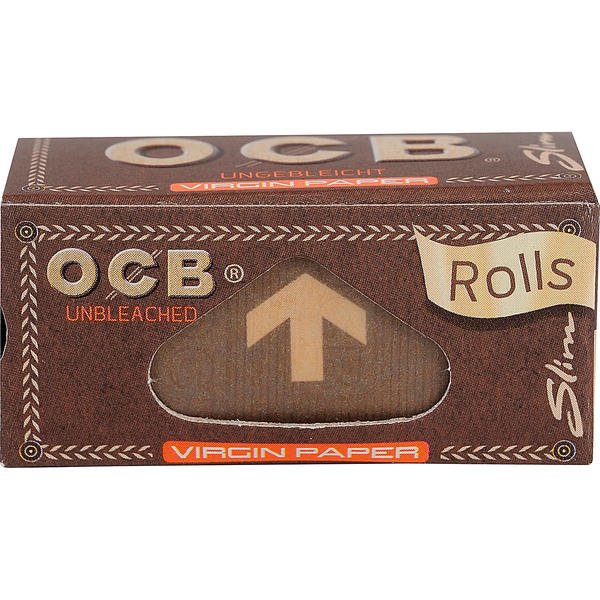 OCB Unbleached Rolls Virgin Paper 24St.