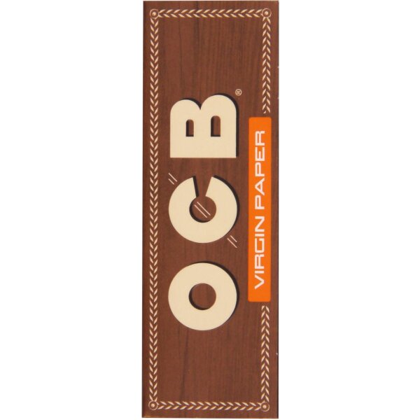 OCB Unbleached Virgin Paper 50x50 Bl.