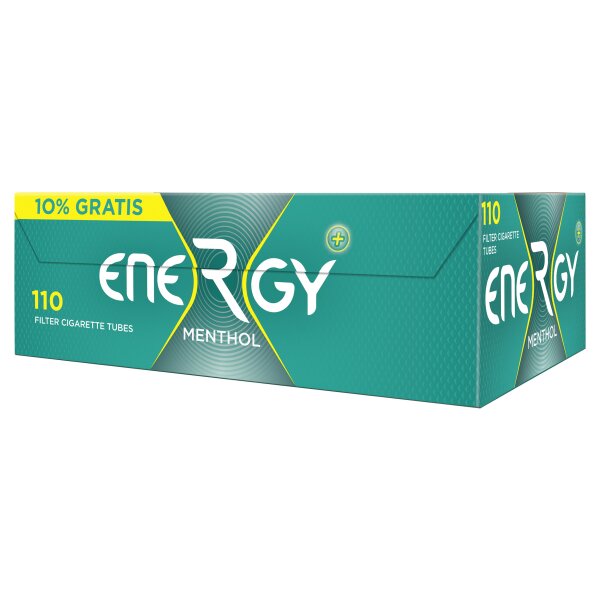 Elixyr Energy Plus Menthol Hülsen 110er