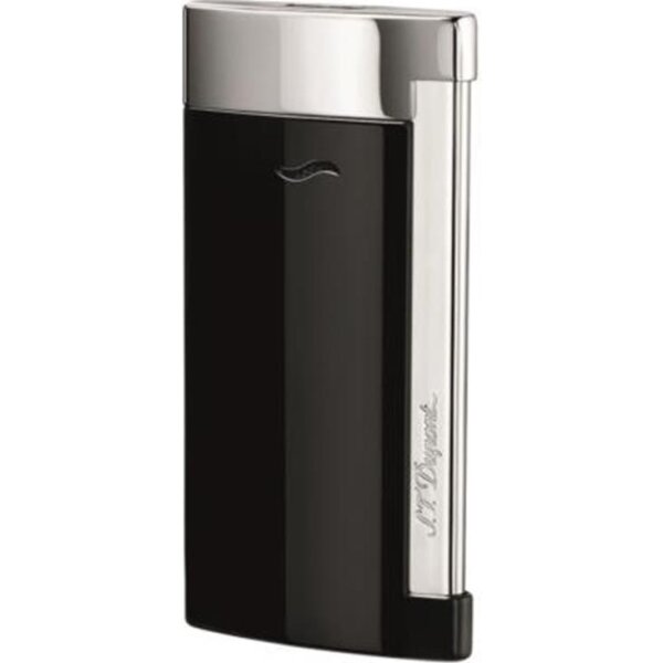 Feuerzeug Jet DUPONT Slim 7 Lack schwarz