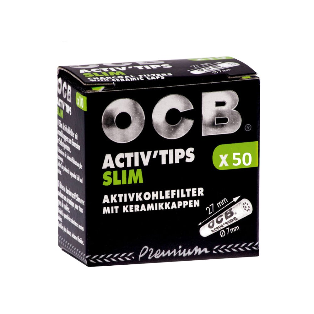 OCB Activ Tips Slim 7mm 50er