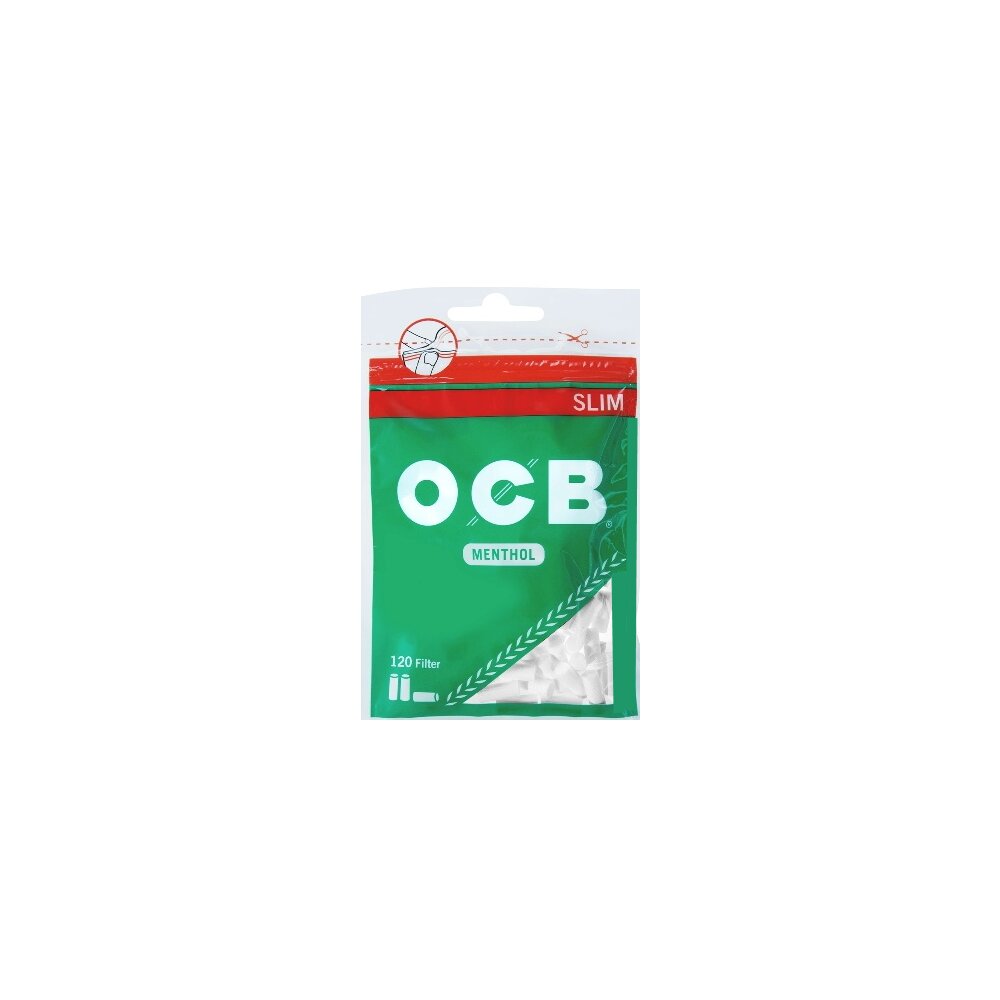 OCB Drehfilter Slim Menthol 6mm 120er
