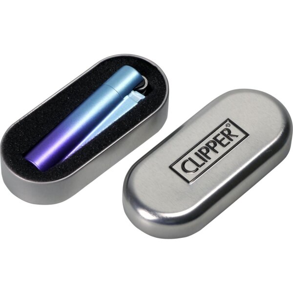 Clipper Feuerzeug Blue Gradient