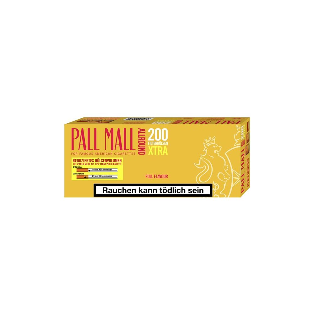 Pall Mall Allround Red XTRA Hülsen 200er