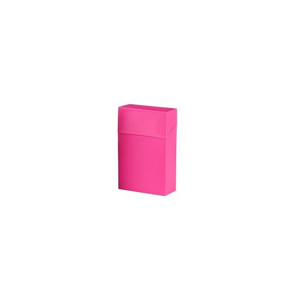 Zigarettenbox Kunststoff pink 20er