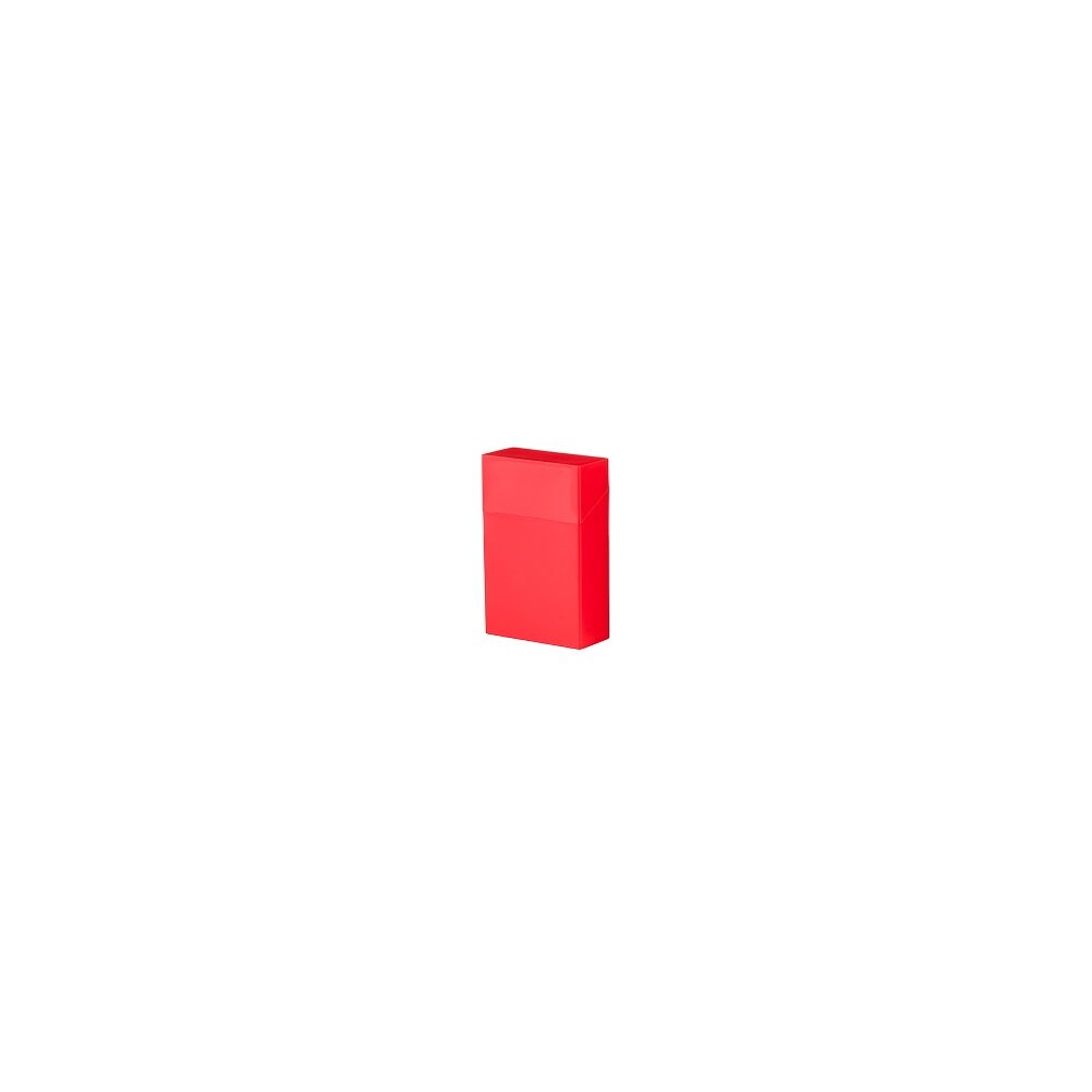 Zigarettenbox Kunststoff rot 20er