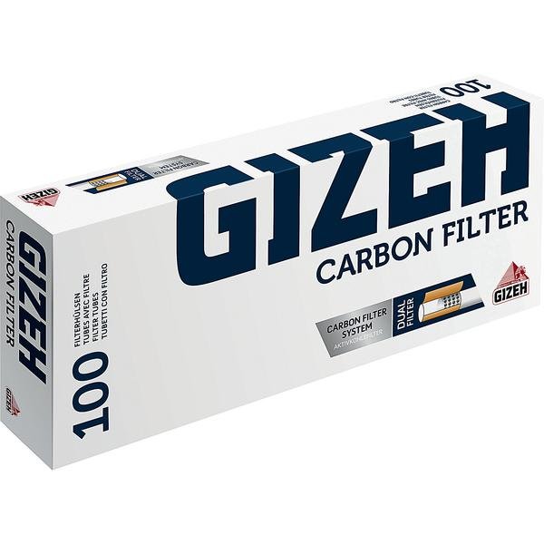 Gizeh Carbon Hülsen 100er
