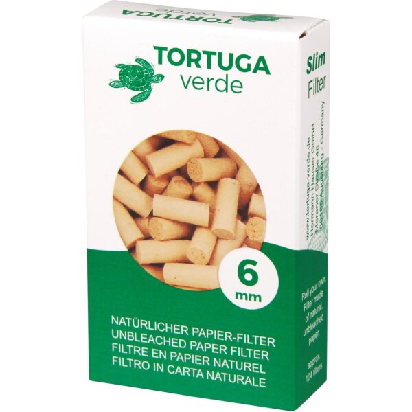 Tortuga Verde Drehfilter Slim 6mm 104er