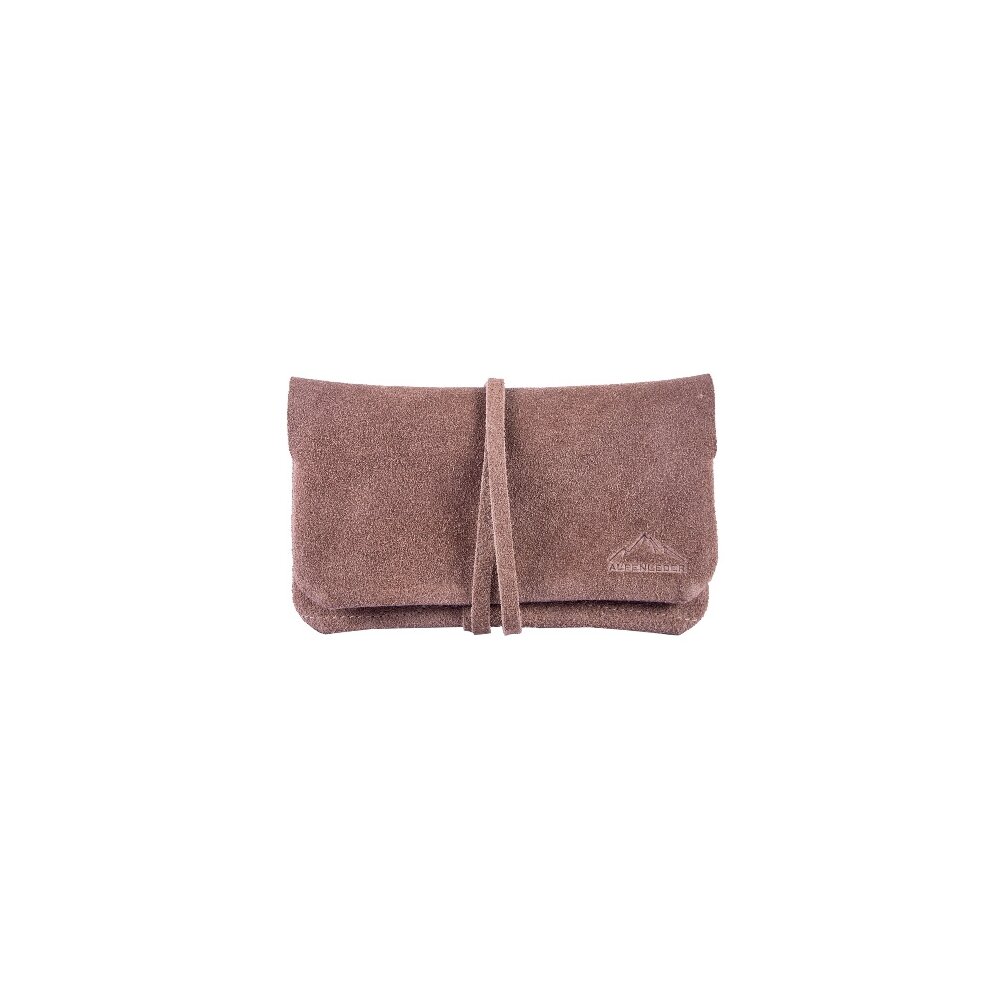 Feinschnitttasche Leder biscut suede