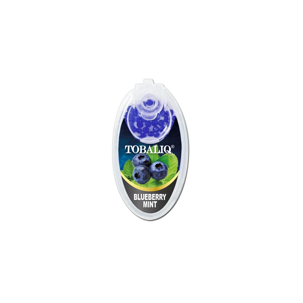 Tobaliq Aromakapsel Blueberry Mint 100er