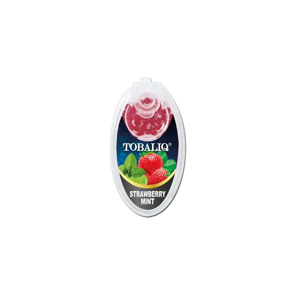 Tobaliq Aromakapsel Strawberry Mint 100er