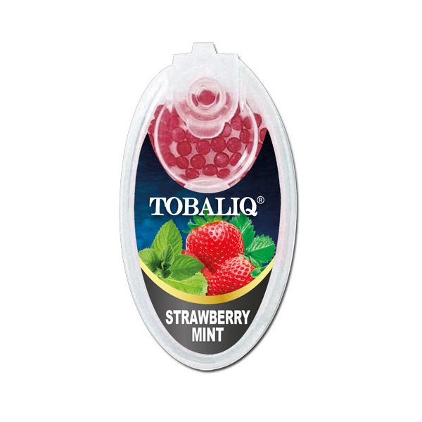 Tobaliq Aromakapsel Strawberry Mint 100er
